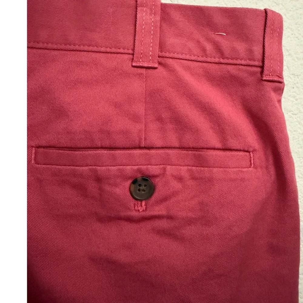 Lot 3 J.Crew Mens 9 Inch Inseam Stretch Chino Shorts Size 31 Pink/Blue/Green